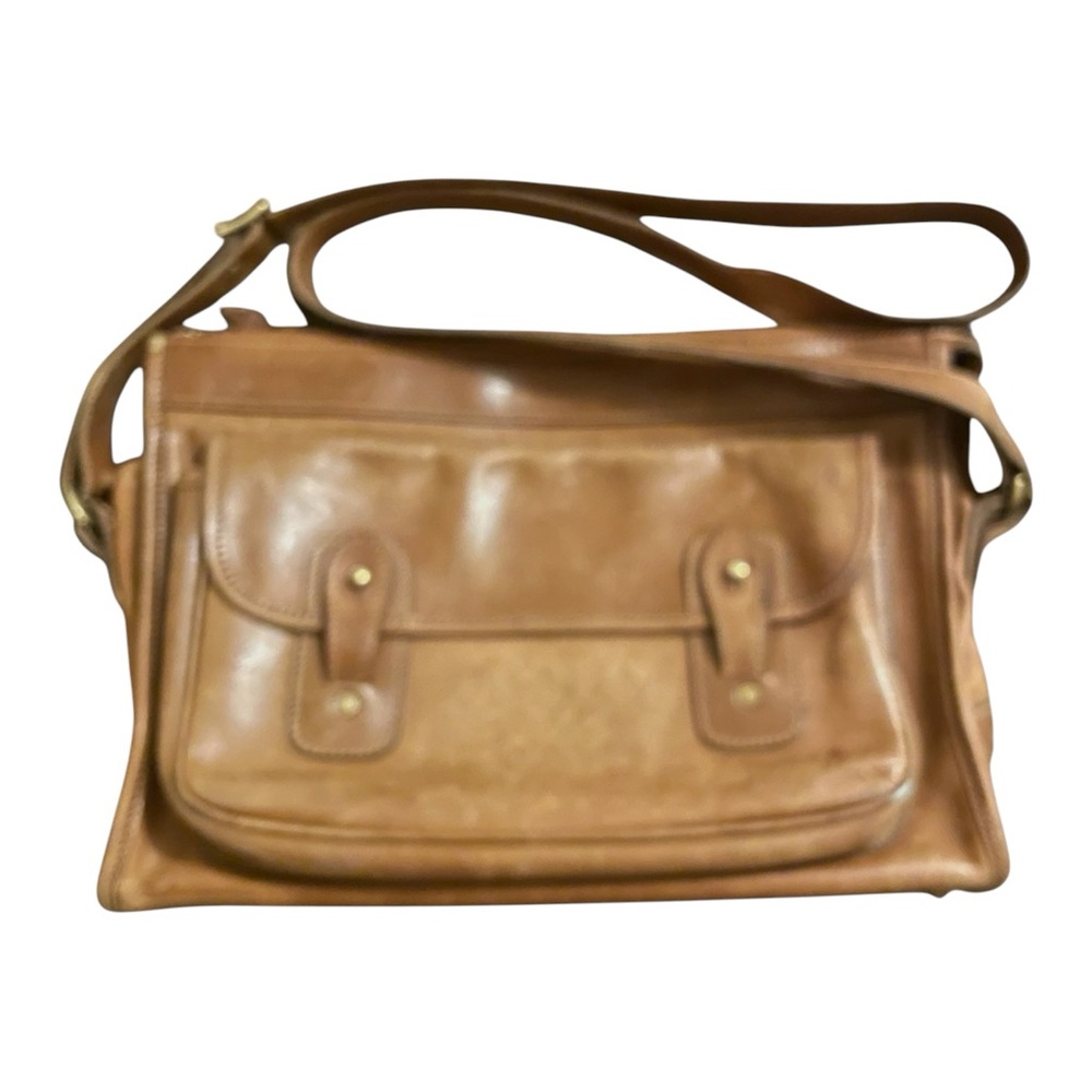 GHURKA No 8 Marley Hodgson The Courier Leather Messenger Bag Briefcase Brown VTG